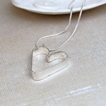 Personalised Silver Secret Heart Necklace