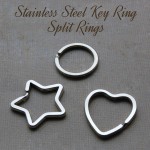 Stainless Steel Key Ring Split Rings