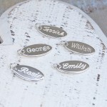 Personalised Silver Name Charms 2