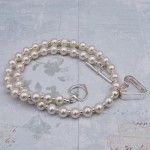 Sterling silver personalised secret heart and freshwater pearl necklace 6 copy