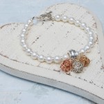 Pearl and Three Bird's Nest Bracelet 3 copy